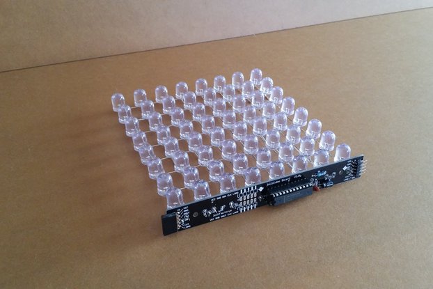 Large 8x8 LED Matrix Module DIY Kit