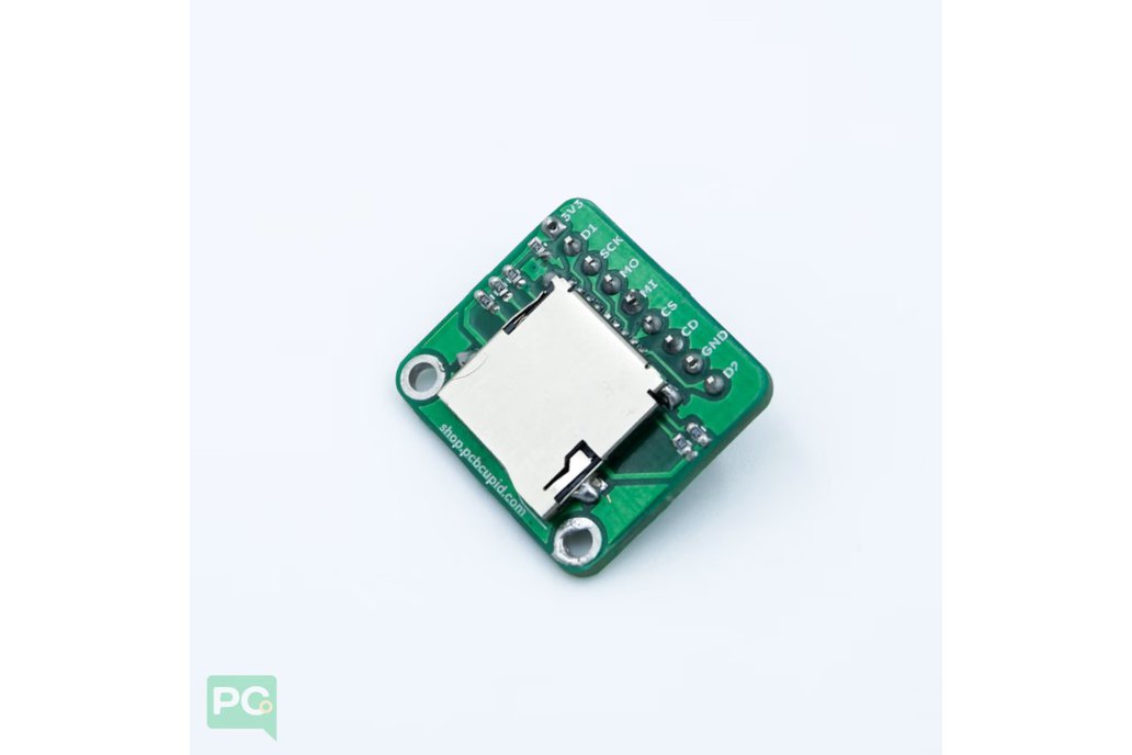 G-MOD: Micro SD SPI/SDIO/SDMMC Card Breakout Board 1