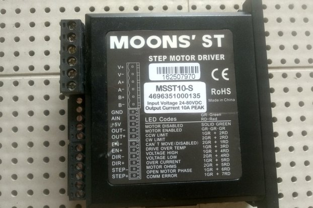 2 phase step driver MSST10-S, MOONS' ST driver