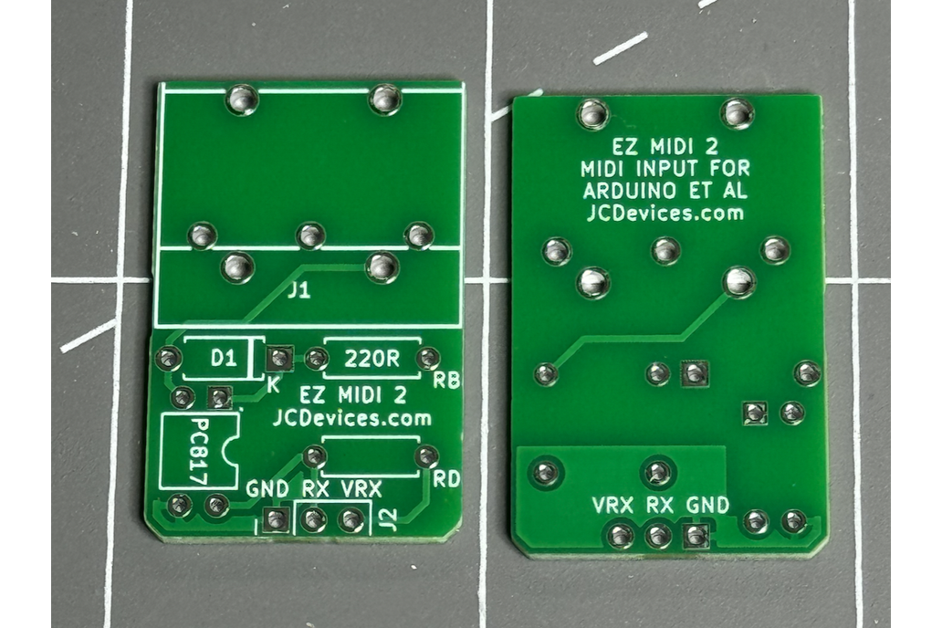 Arduino MIDI Adapter PCB 1