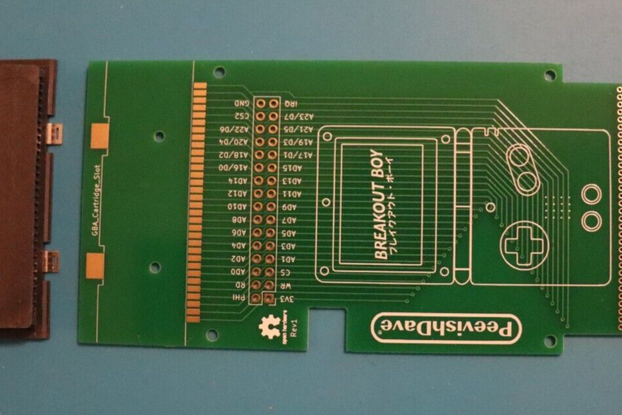 Breakout Board Game Boy Advance Cartridge + Slot