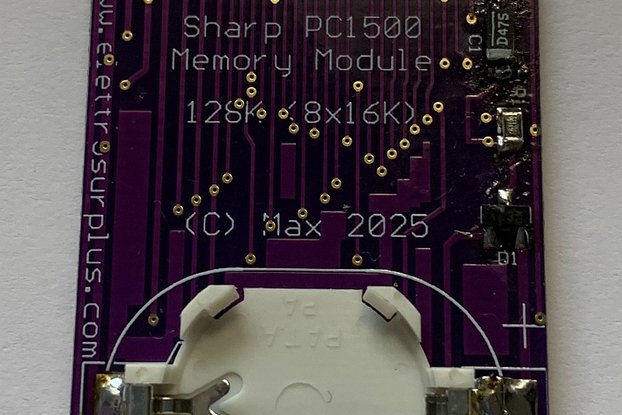 Sharp PC1500 RAM Memory module 128K