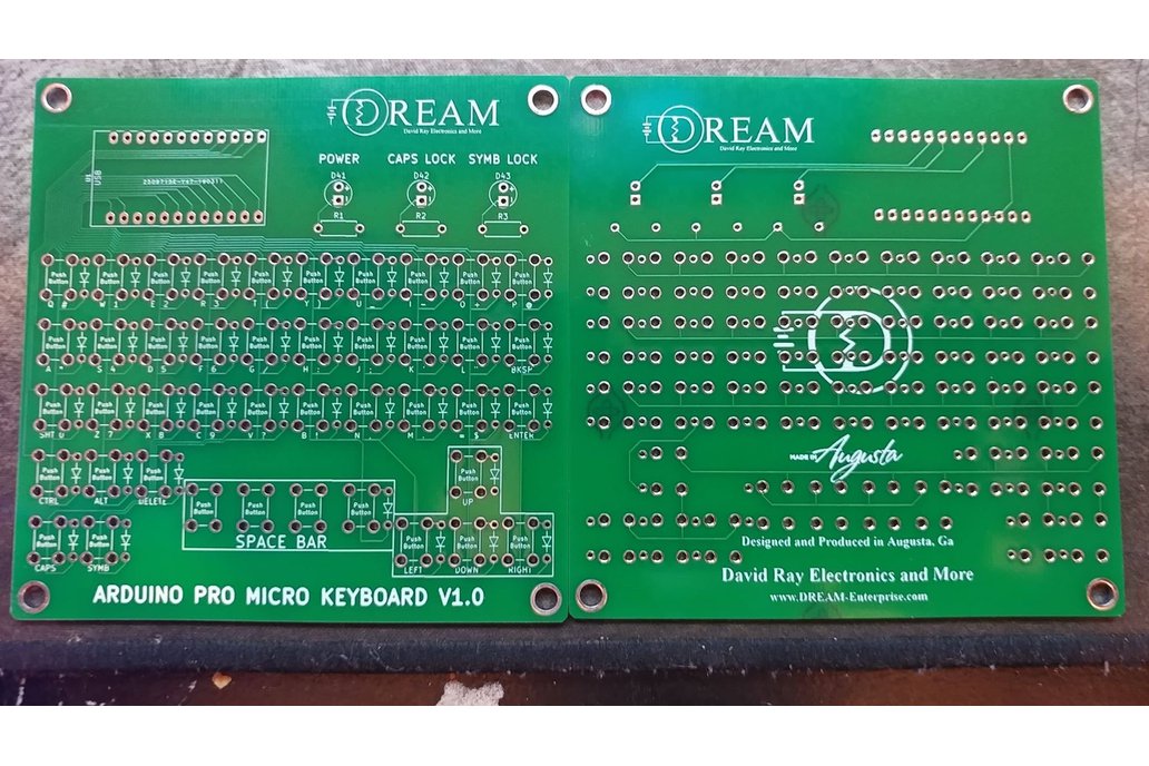 Arduino Pro Micro Keyboard Matrix Board 1