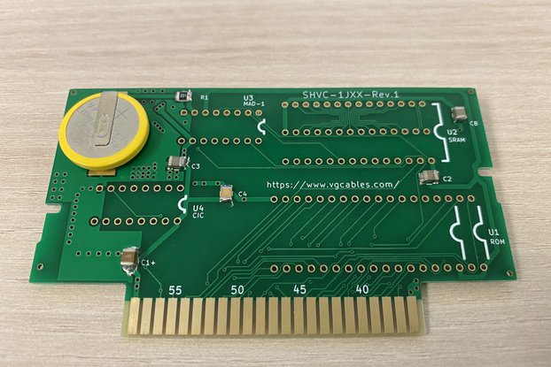 Replacement PCB / ROM Cartridge SNES