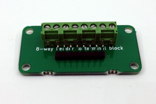 8-Way Header to Terminal Block Adapter