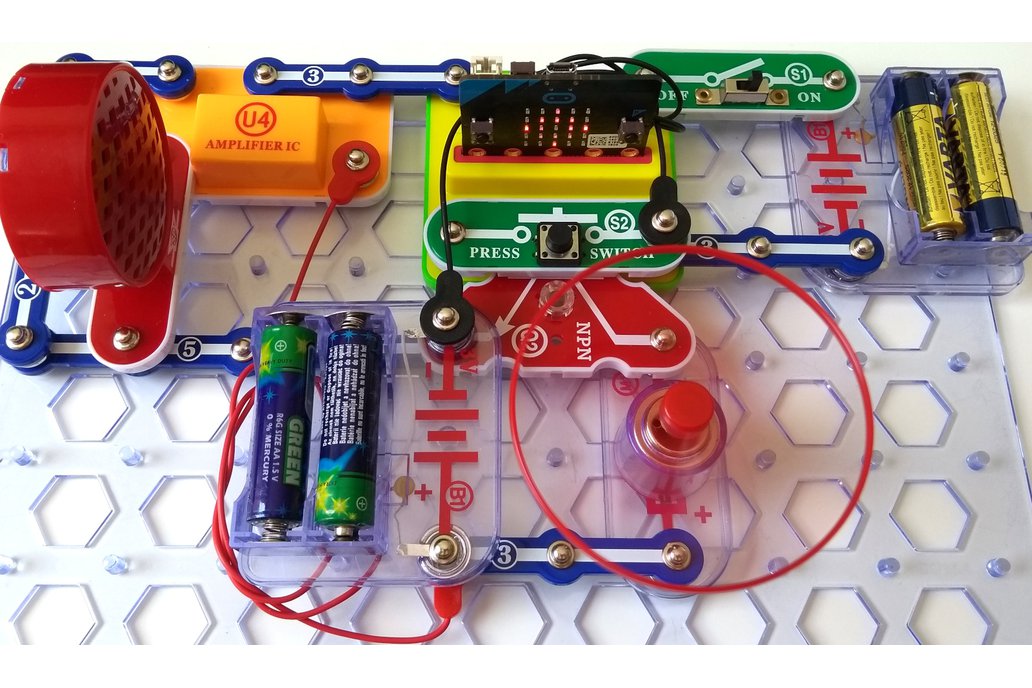 Kode:Bit Coding; Digital STEM Kit BBC micro:bit to Snap Circuit Electronics 