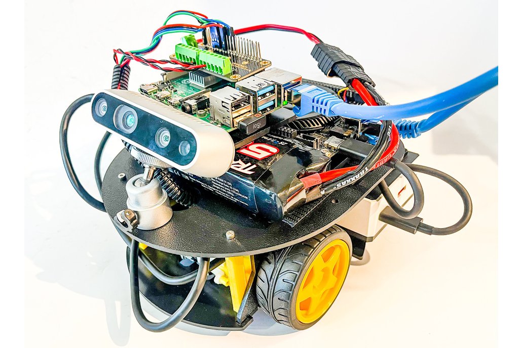MIKRIK Ready-To-Run Robot Car to learn ROS2 1