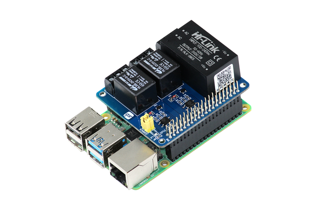 2CH Relay Home Automation HAT for Raspberry Pi