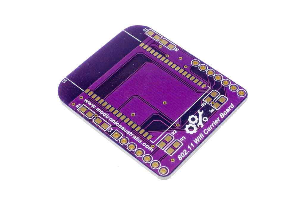 Microchip Wifi Breakout Board PCB - MRF24WG0MA 1