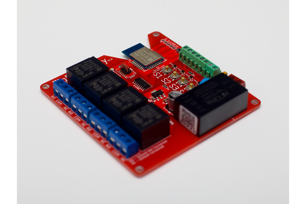Zigbee 4 Channel Relay from ALab Technology on Tindie