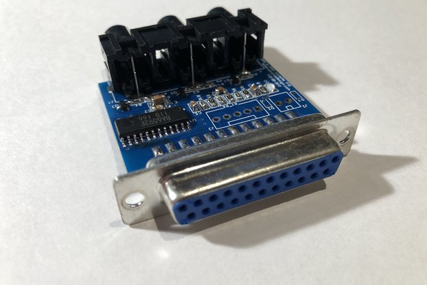 Commodore Amiga Video to Components adapter