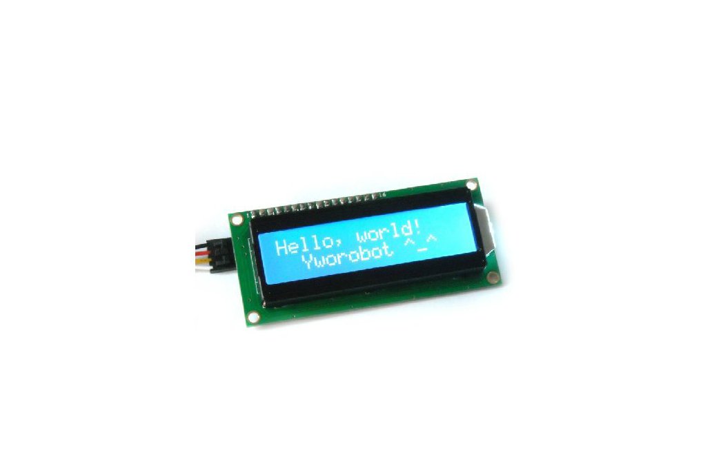 Blue LCD module (IIC/I2C 1602) 1