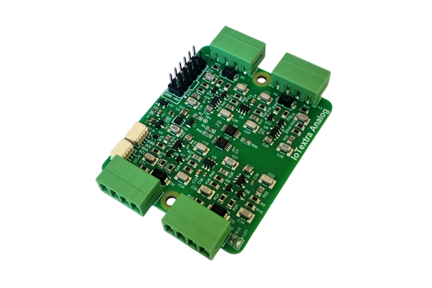 IoTextra Analog: 4-Channel 16-Bit Analog Input