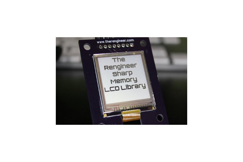 Sharp Memory LCD Breakout and Library 1