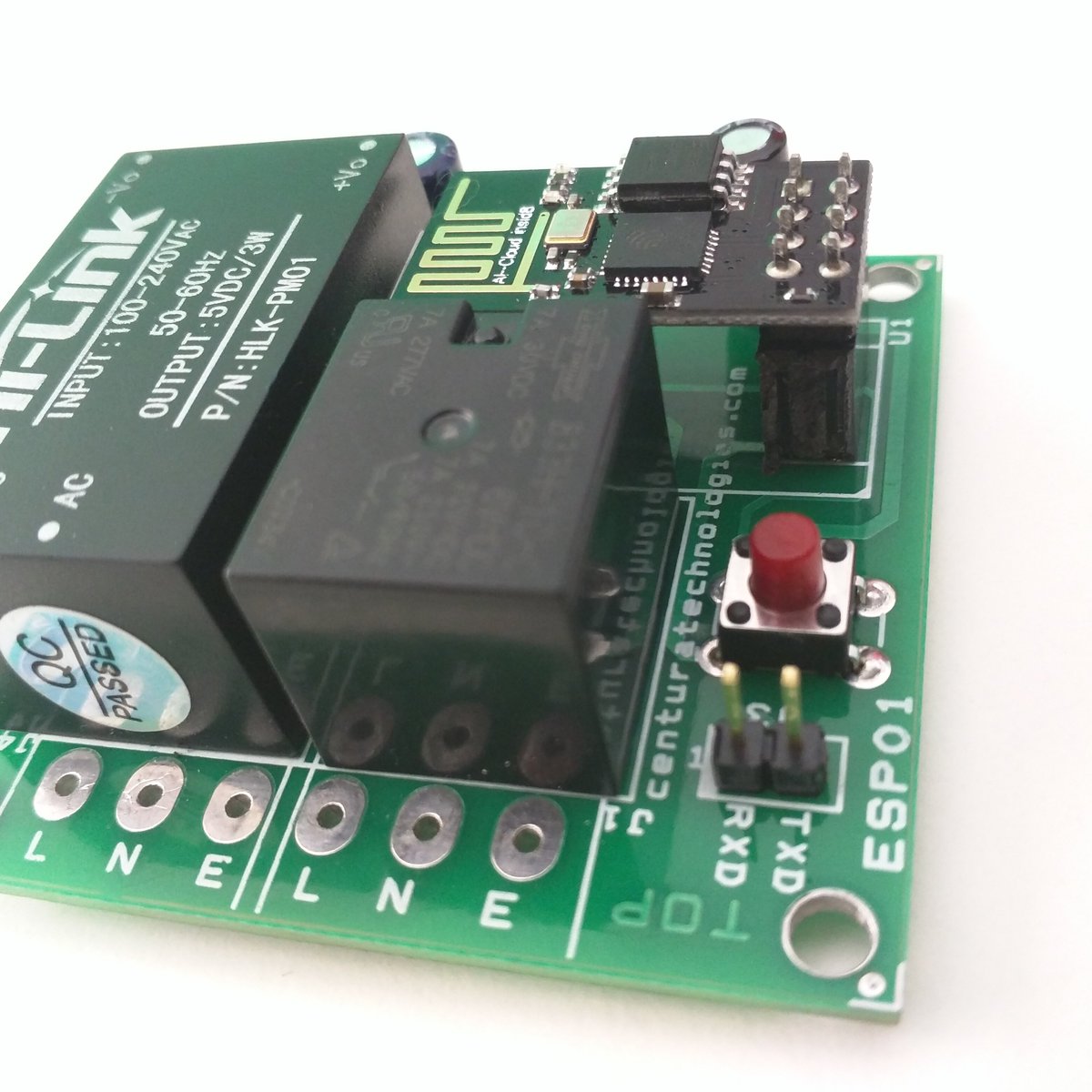 ESP8266 Network Relay WIFI Module from MMM999 on Tindie