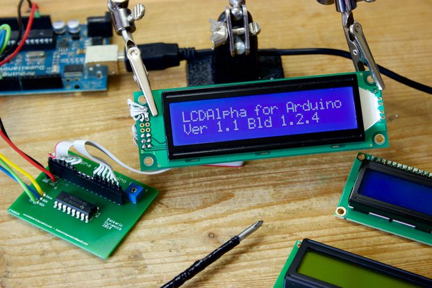 Alphanumeric LCD Arduino Kit