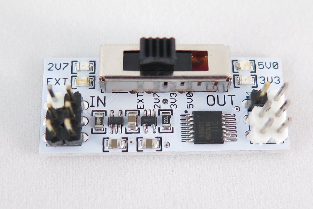 5V, 3.3V, 2.7V ICSP SPI Level Shifter for AVR prog 1