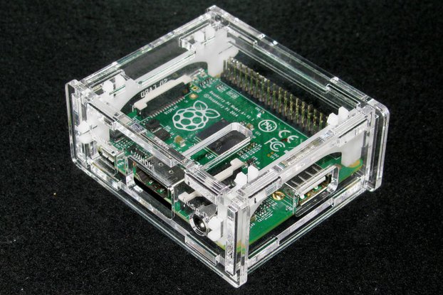 Clear Raspberry Pi A+ Case