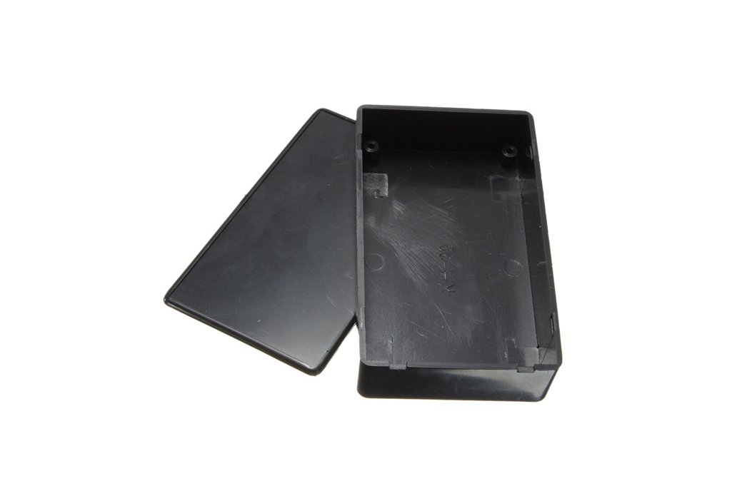 Black Plastic Electronic Box Instrument Case  1