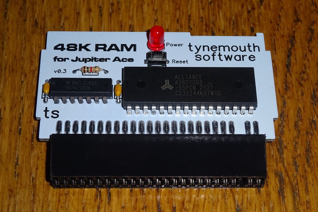 48K RAM Expansion for Jupiter Ace 1