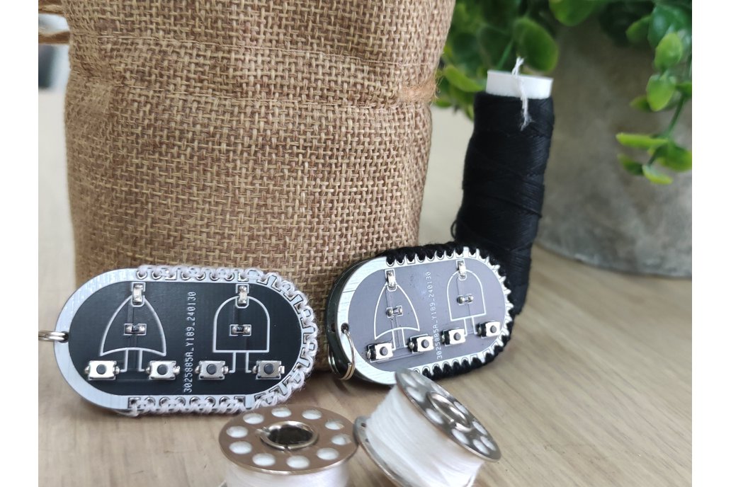 Customized sewing circuit board pendant DIY materi 1