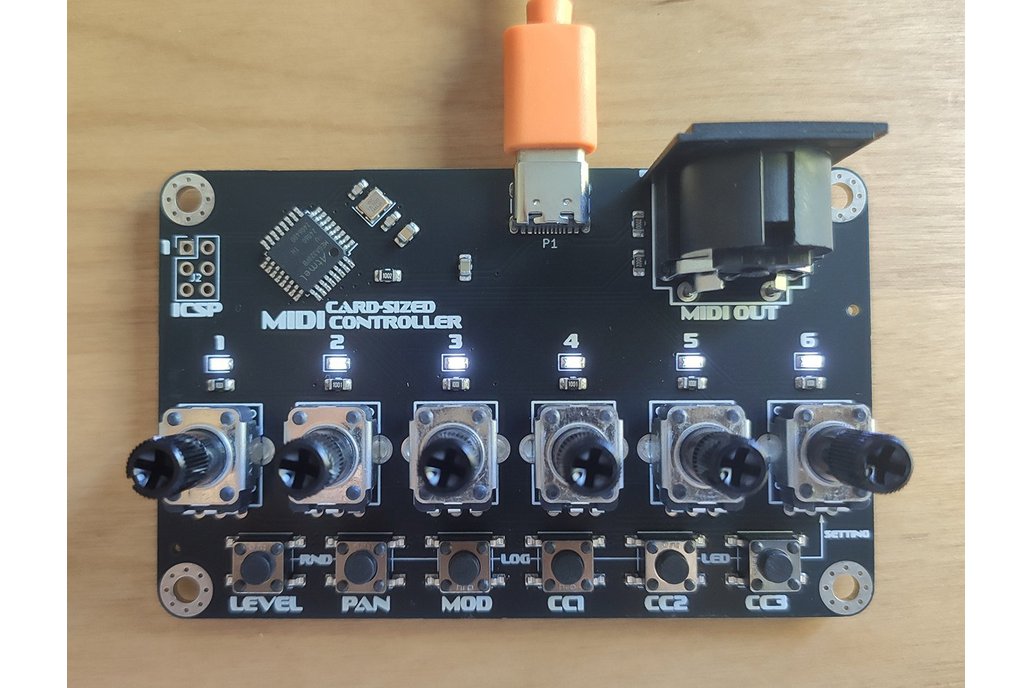 Card-Sized MIDI Controller 1