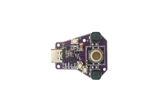 PikoBall-Tiny USB HID Trackball With RGB Backlight