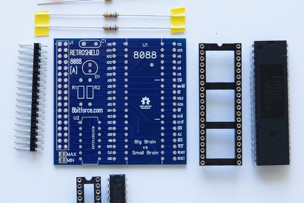 RetroShield 8088 for Arduino Mega/Teensy