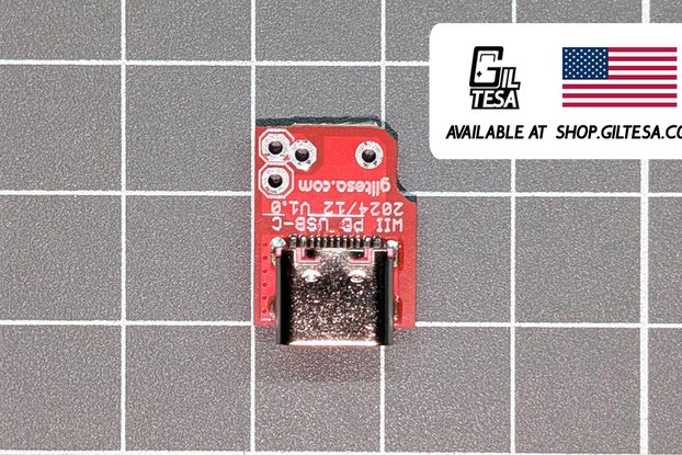 Nintendo Wii: Power Board USB-C Mod