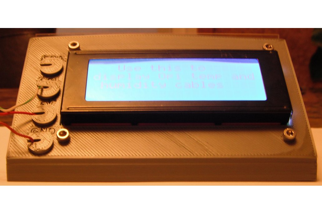 One Wire 4x20 LCD Display 1