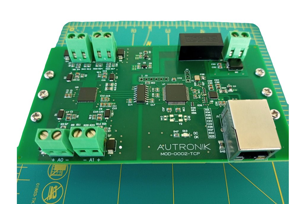 Analog Output Module, 4-Ch, Modbus w/ HTML Server 1