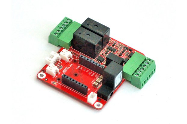 I2C module with 2 relays and 2 analog inputs