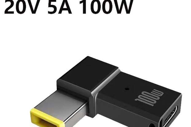 USB-C to Slim Tip Adapter for Lenovo Laptops