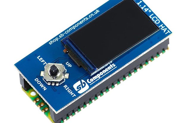1.14inch LCD HAT for Raspberry Pi Pico