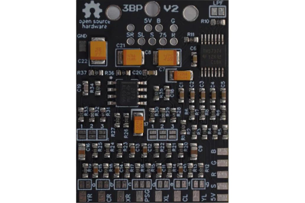 SEGA RGB Board (Triple Bypass) 1