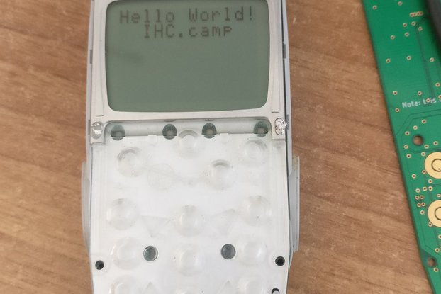 1337 3310 WiFi - An ESP32 inside a Nokia 3310