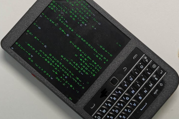 HackberryPi Cyberdeck Handheld with Q20 Keyboard