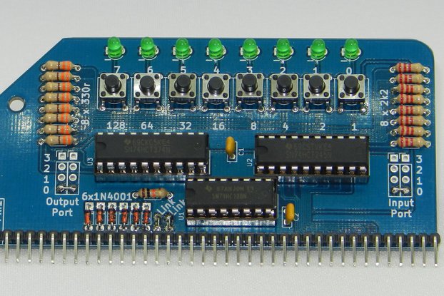 Digital IO Module For RC2014 Z80 Homebrew Computer