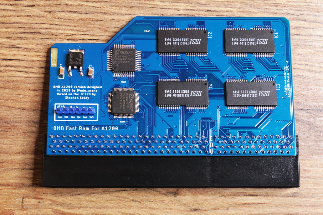 A1200 8MB FastRAM expansion for Amiga 1200 | ram 1