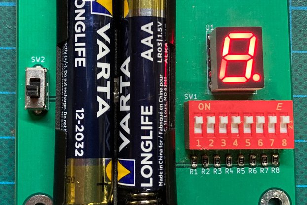 7 Segment Display Experimenter