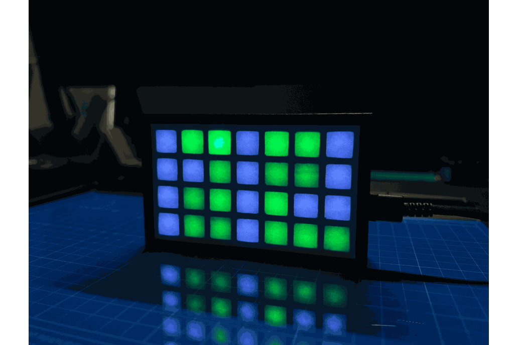 Contrib Cal - Physical GitHub Commit Calendar 1