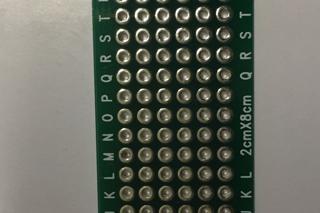 Double-sided prototyping board - 20x80mm