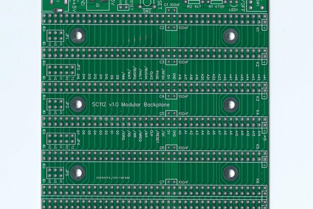 Modular Backplane Boards for RC2014