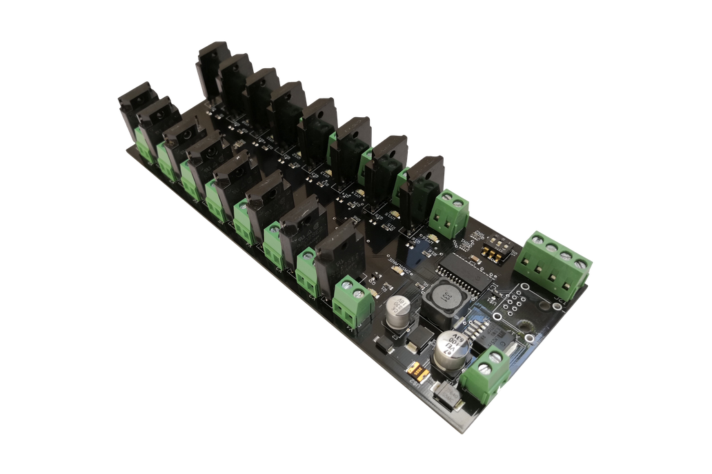 i2c 16-channel SSR relay module board Arduino Pi 1