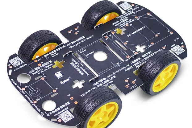 XiaoR 4wd Smart Robot Car Chassis Kit for DIY