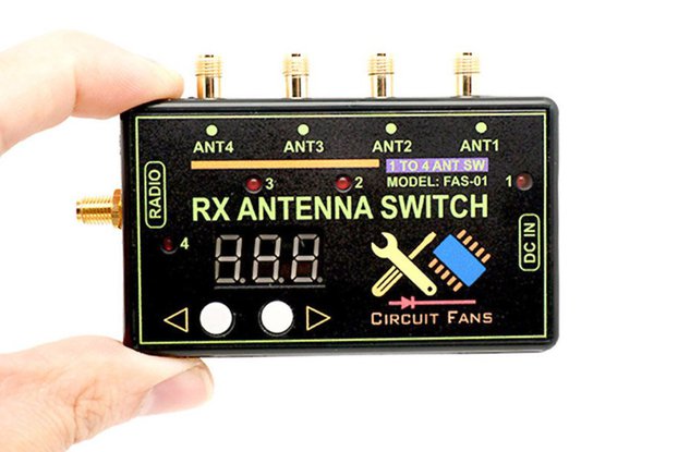 HF/VHF RX Antenna Switch for SWLs / Ham Radio