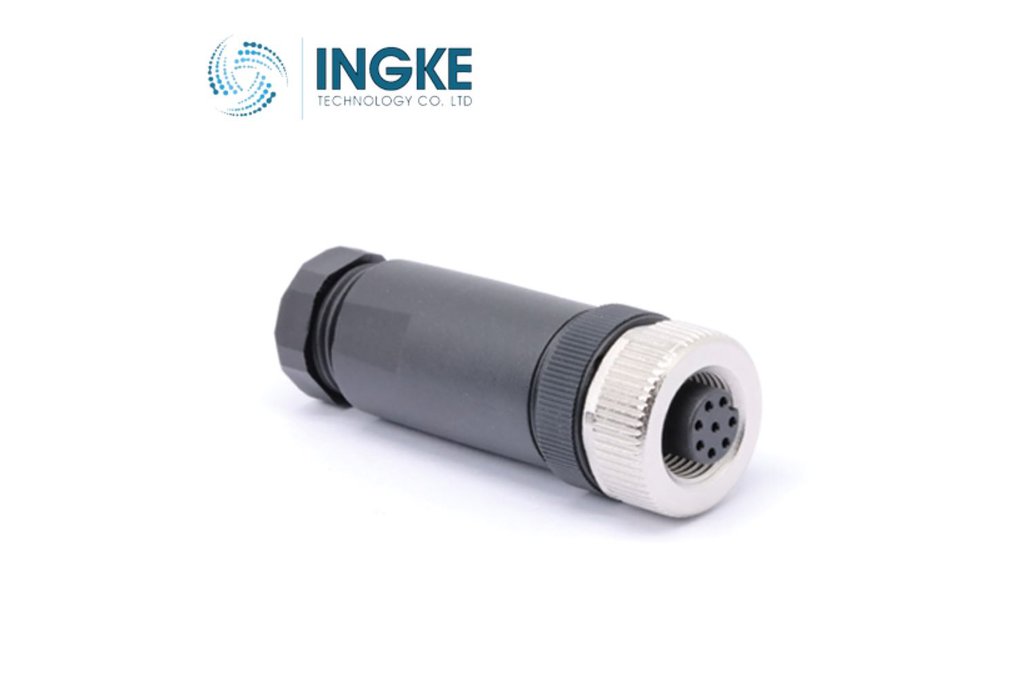 YKM12-ATS1208A cross Lumberg RKC 8/9 M12Connector 1