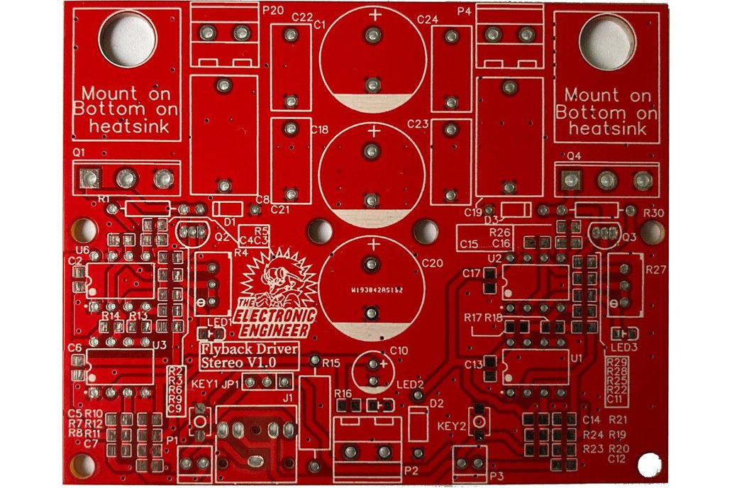 PCB STEREO FLYBACK DRIVER 1