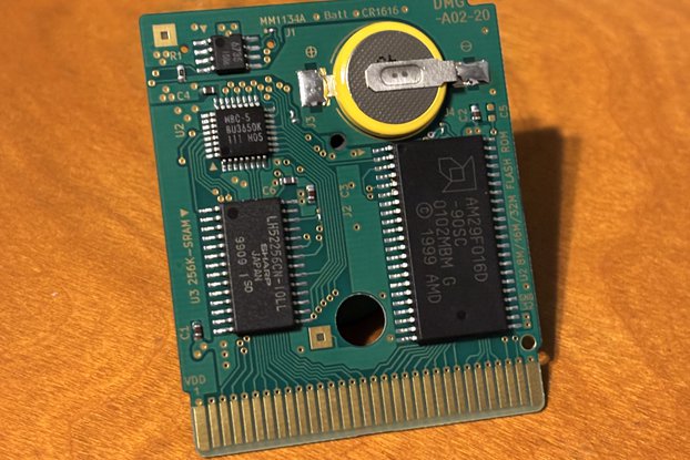Gameboy MBC5 Flash Cart - 2MB/4MB Flash ROM