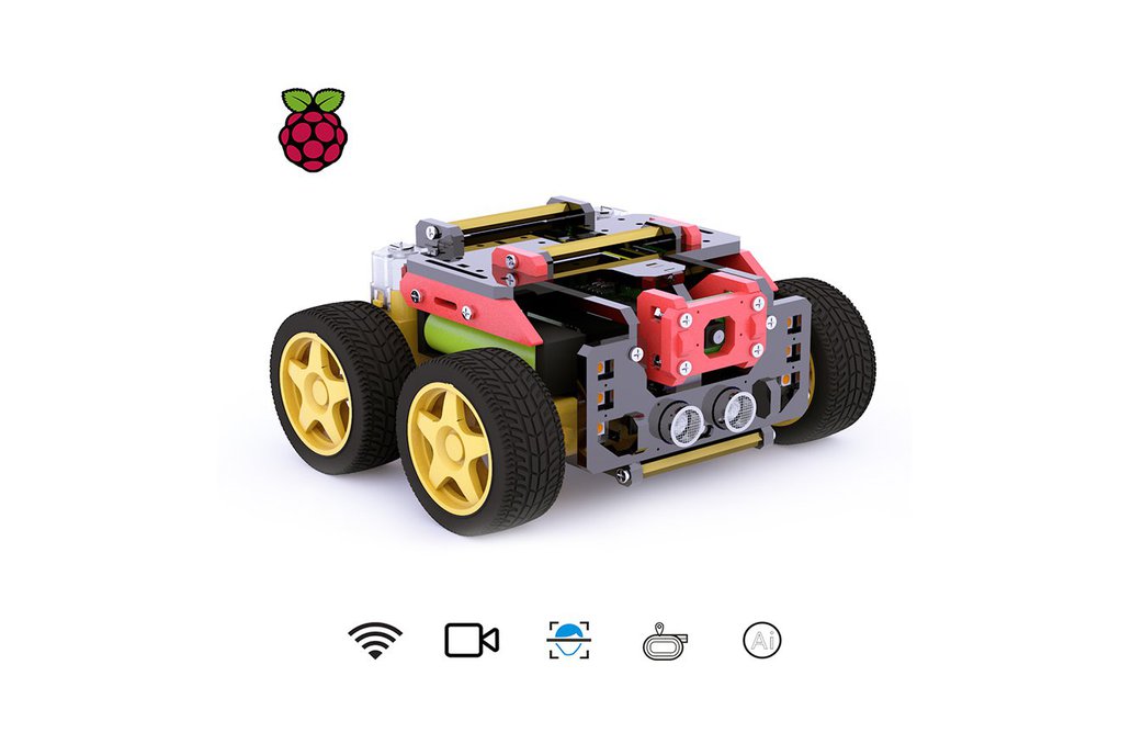 Adeept AWR 4WD WiFi Robot Car Kit for Raspberry Pi 1